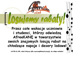 Promocja w AfreKANIE!